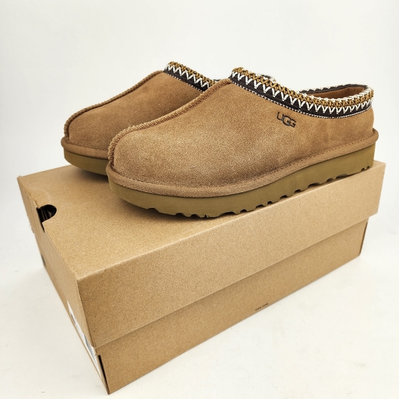 UGG Women's Tasman Slippers In Chestnut New in Box - Picture 1 of 4